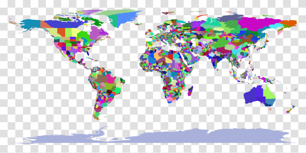 High Resolution World Map Plain, Diagram, Plot, Atlas Transparent Png
