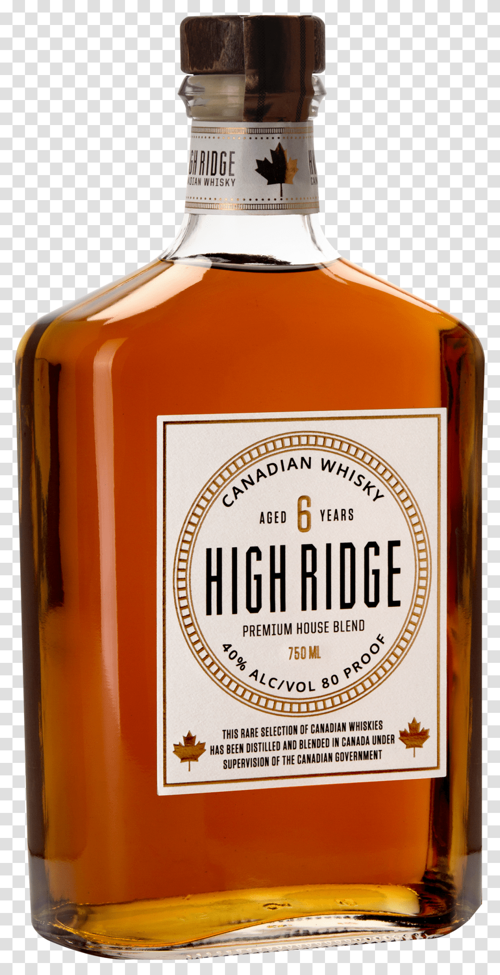 High Ridge Canadian Whiskey Download High Ridge Canadian Whiskey, Liquor, Alcohol, Beverage, Drink Transparent Png