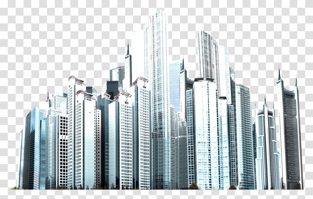 High Rise Buildings Background, City, Urban, Town, Architecture Transparent Png