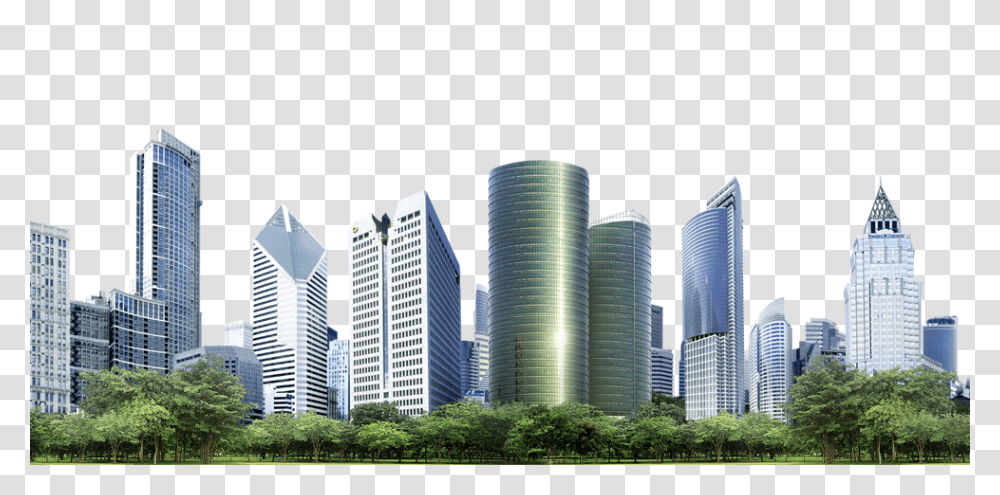 High Rise, City, Urban, Building Transparent Png