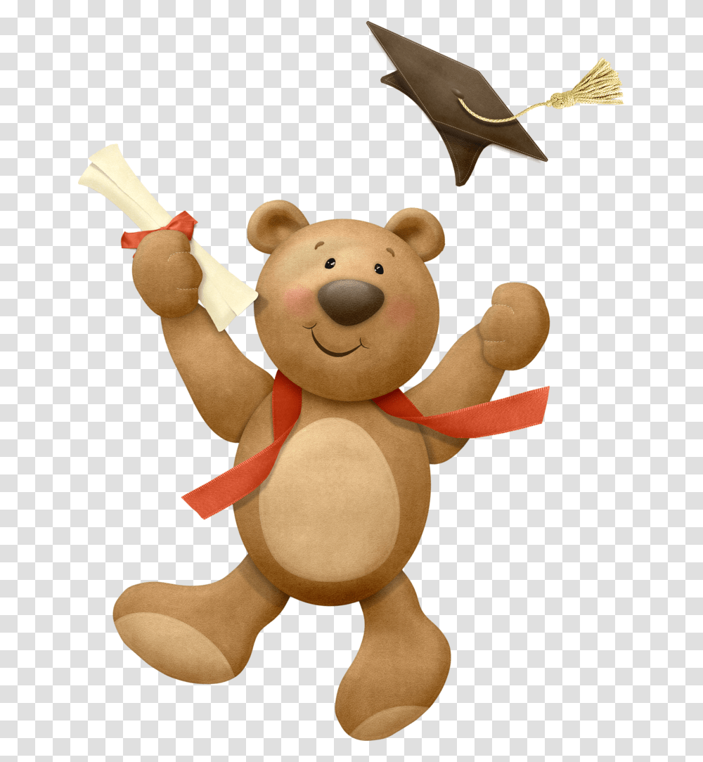 High School Clip Art Graduation Teddy Clipart, Plush, Toy, Figurine, Teddy Bear Transparent Png
