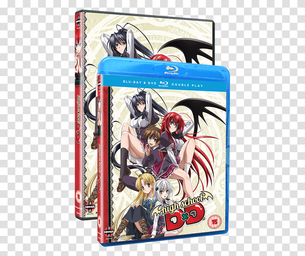 High School Dxd High School Dxd Complete Series, Manga, Comics, Book, Person Transparent Png