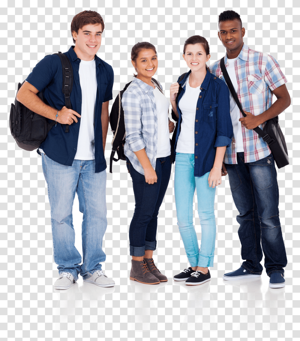 High School Student, Pants, Person, Jeans Transparent Png