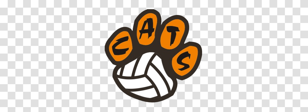 High School Volleyball Clipart, Hand, Fist Transparent Png