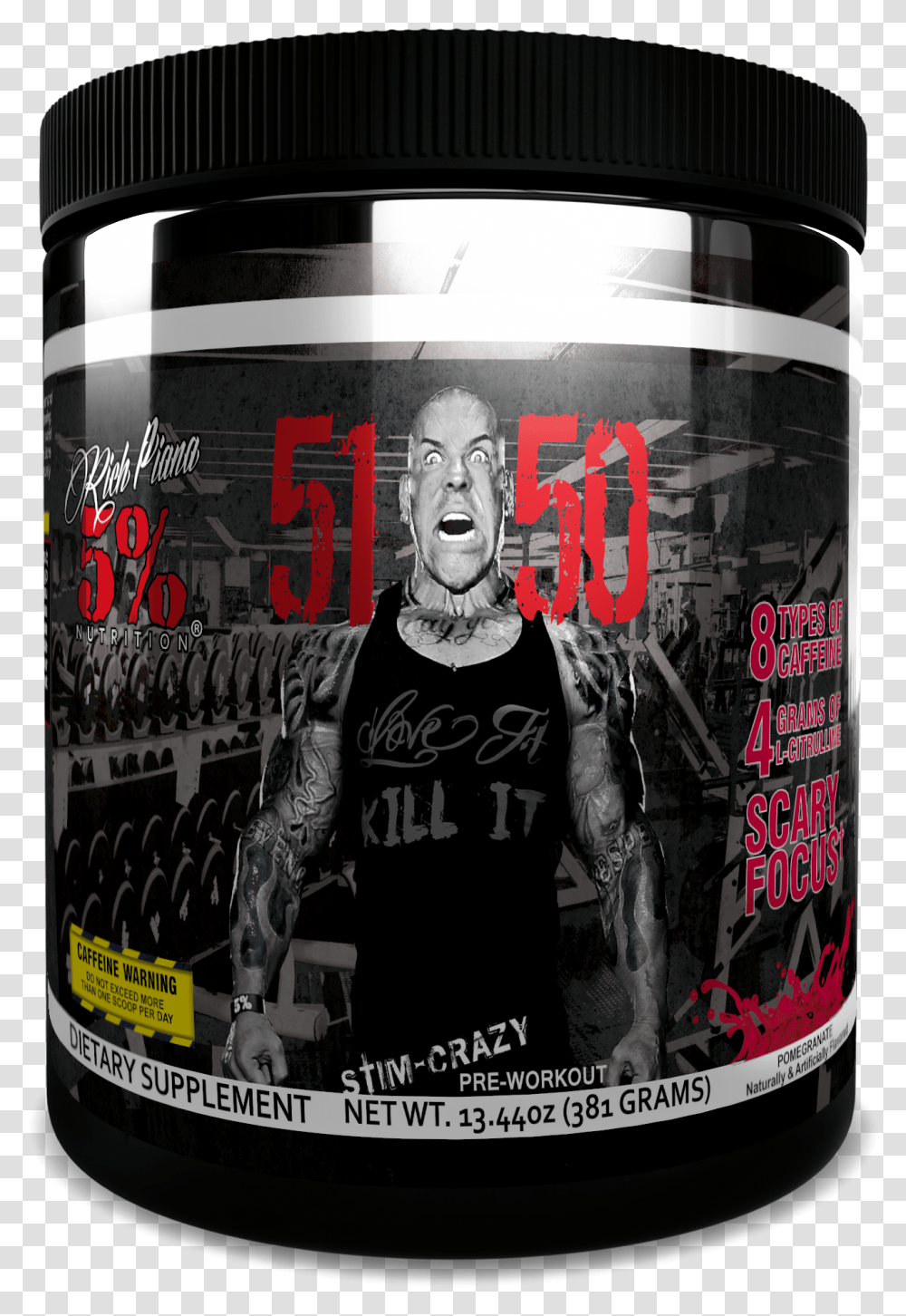 High Stimulant Pre WorkoutData Max Width 2000 Rich Piana 51, Poster, Advertisement, Person, Human Transparent Png