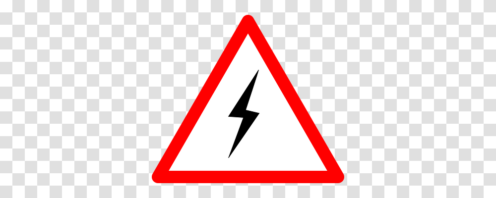 High Voltage Technology, Sign, Road Sign Transparent Png