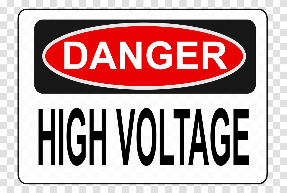 High Voltage Clipart, Label, First Aid Transparent Png