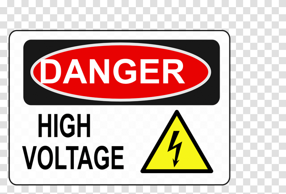 High Voltage, Label, Sign Transparent Png