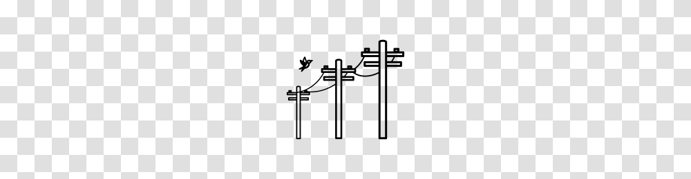 High Voltage Power Lines Icons Noun Project, Gray, World Of Warcraft Transparent Png