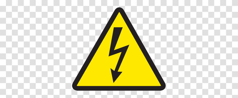 High Voltage, Road Sign, Triangle Transparent Png