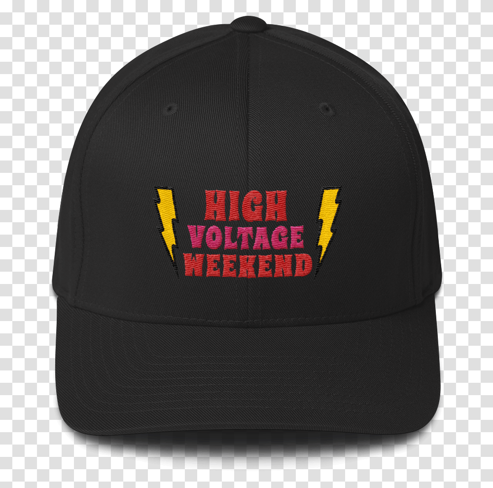 High Voltage Weekend Flexfit Baseball Cap, Apparel, Hat, Bathing Cap Transparent Png