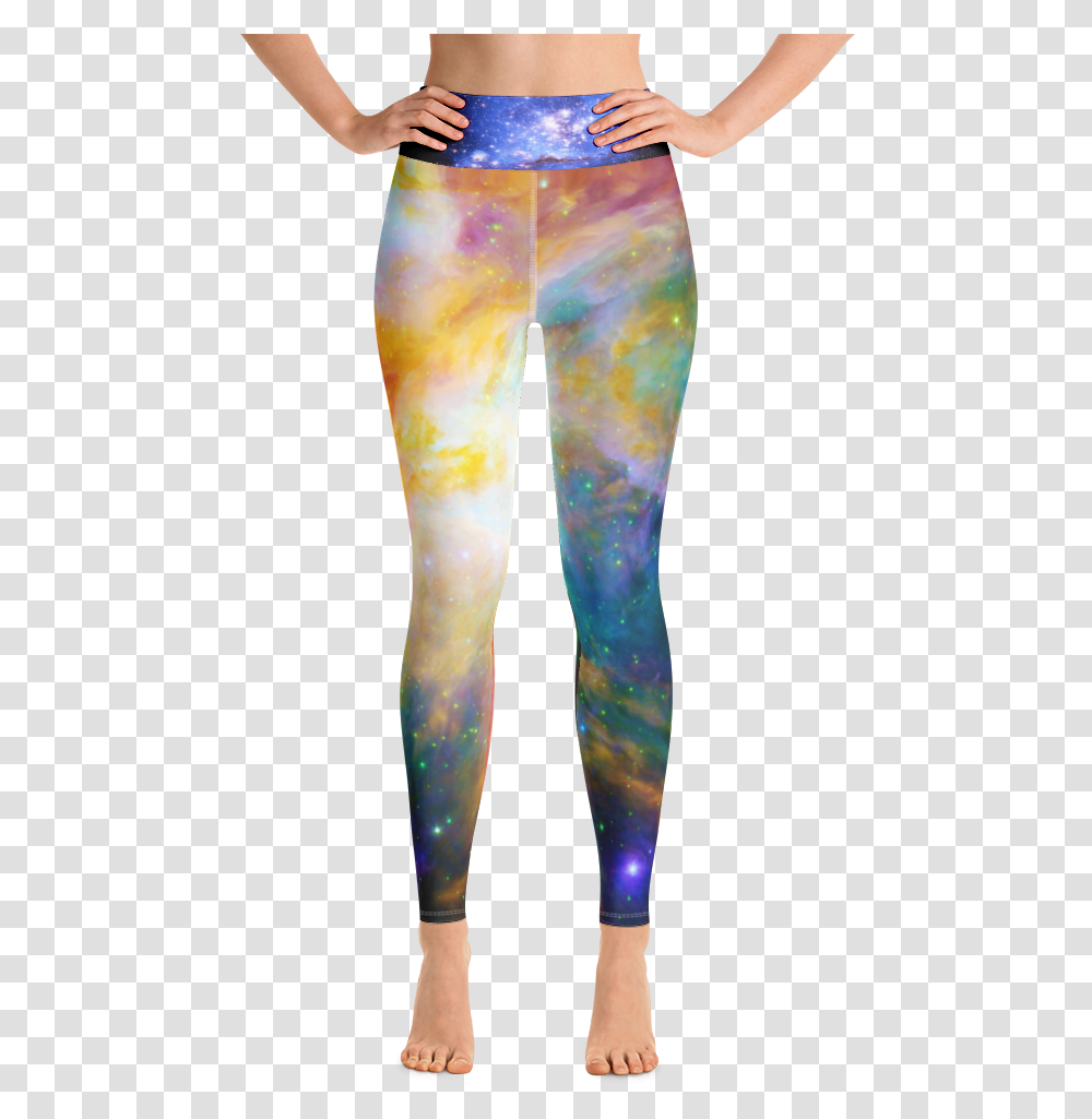High Waisted Leggings Mockup, Person, Human, Ornament Transparent Png
