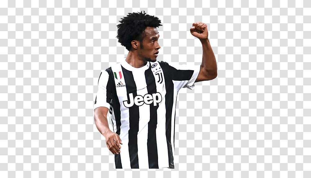 Highest Rated Colombia Right Backs Fifa 18 Players Juventus Cuadrado, Person, Clothing, Sport, Hand Transparent Png