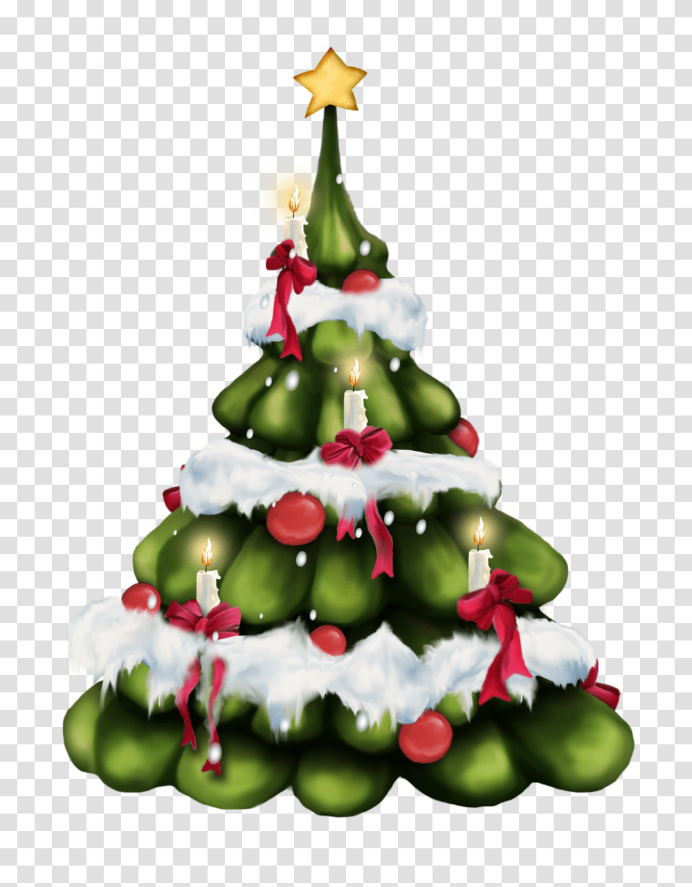 Highfour Pchristmas Clip Art Christmas Tree, Plant, Ornament, Wedding Cake, Dessert Transparent Png