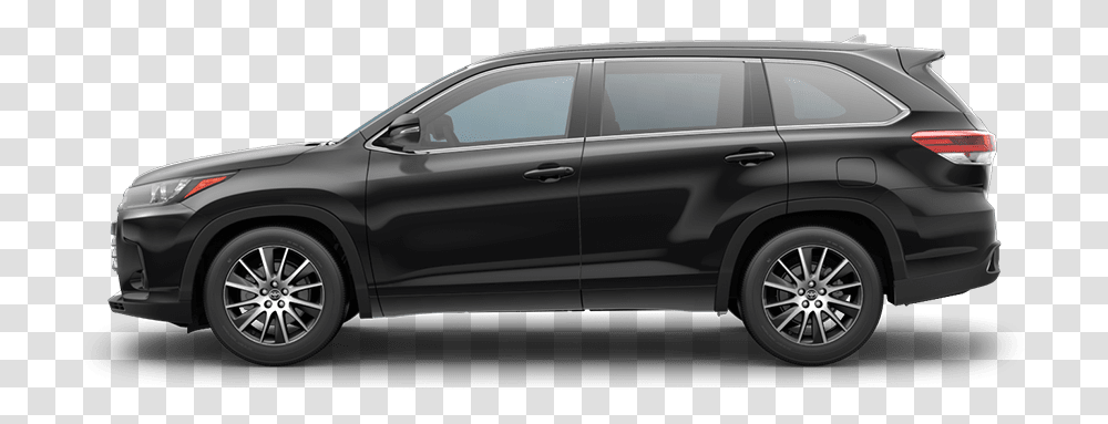 Highlander Toyota Highlander 2017 Black, Sedan, Car, Vehicle, Transportation Transparent Png