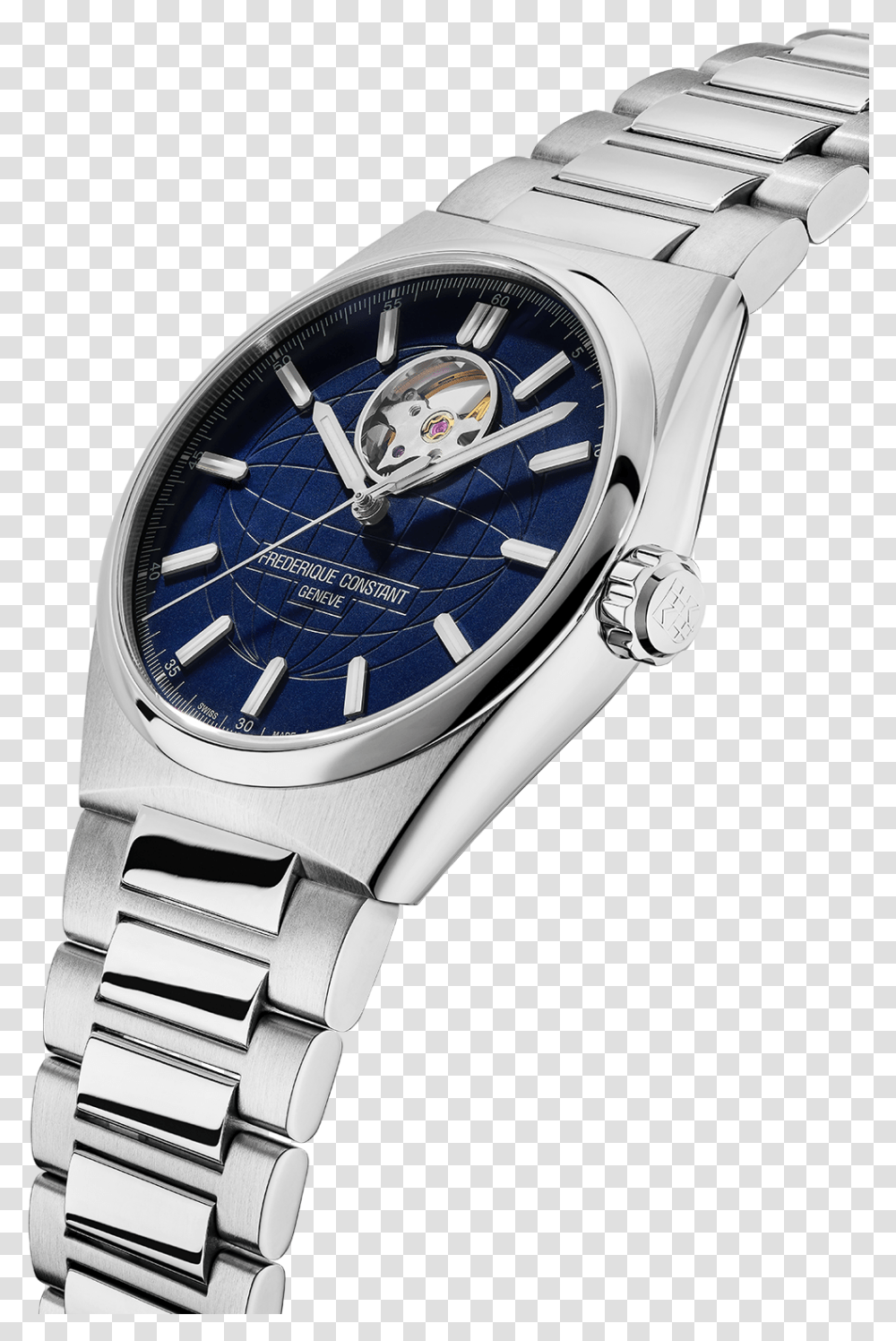 Highlife Heart Beat Frederique Constant Sa Frdrique Constant Highlife Heart Beat, Wristwatch Transparent Png