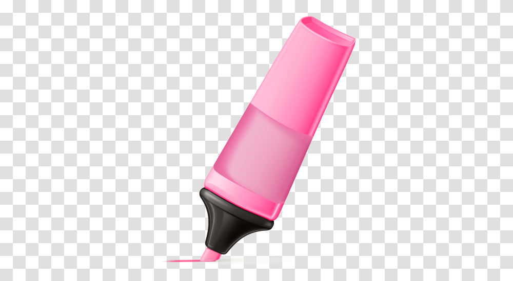 Highlighter Icon Myiconfinder Pink Highlighter, Marker, Cosmetics, Crayon, Lipstick Transparent Png