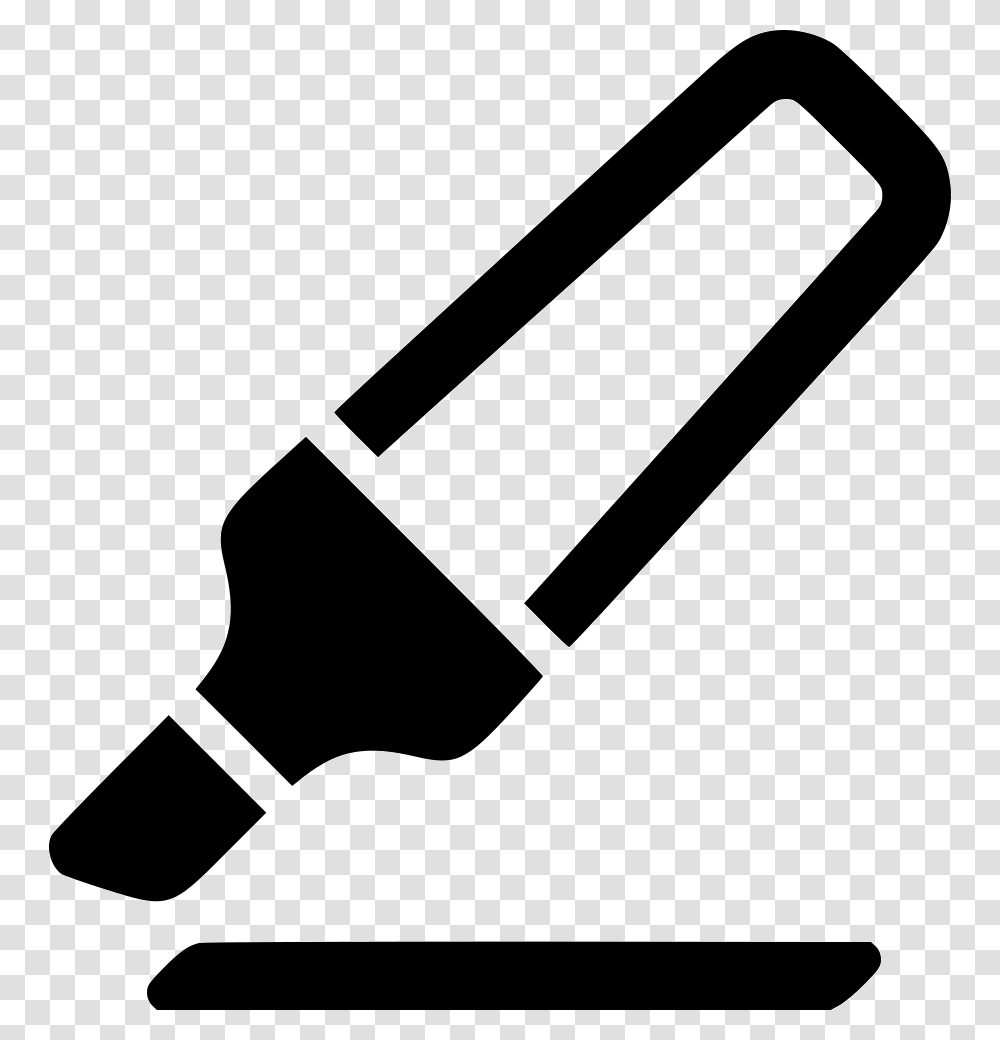 Highlighter Icon, Shovel, Tool, Marker Transparent Png