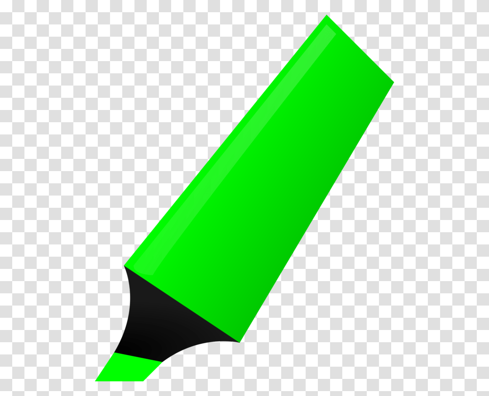 Highlighter Marker Pen Green Crayola Pens, Lighting, Spotlight, LED Transparent Png