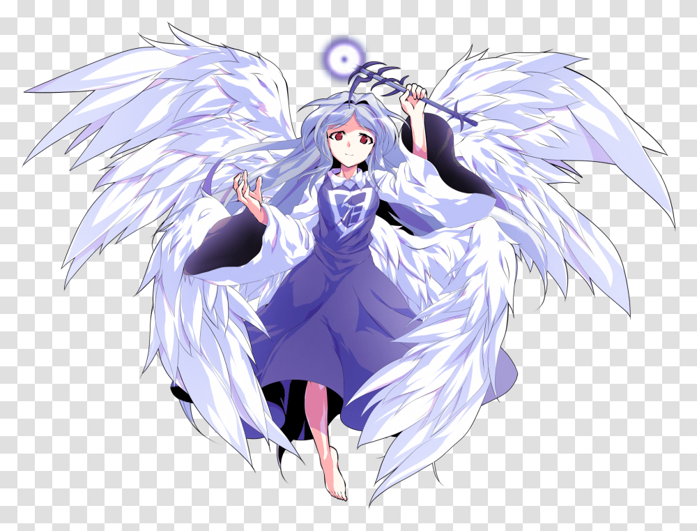 Highly Responsive To Prayers Mystic Square Angel Sariel Sariel Touhou, Archangel, Person, Human Transparent Png