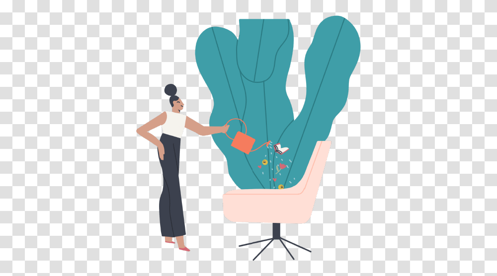 Hightower Swivel Chair, Person, Furniture, Sitting, Art Transparent Png
