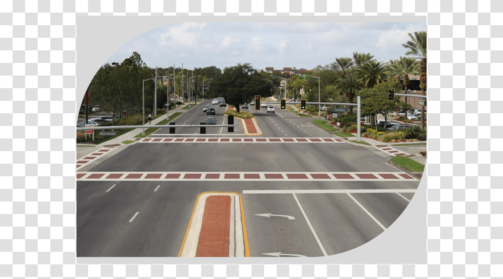 Highway, Road, Intersection, Car, Vehicle Transparent Png