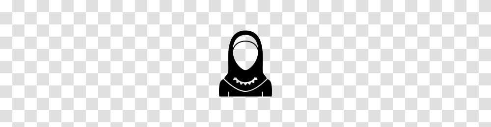 Hijab Girl Icons Noun Project, Gray, World Of Warcraft Transparent Png