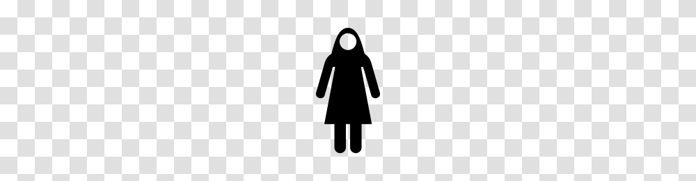 Hijab Icons Noun Project, Gray, World Of Warcraft Transparent Png