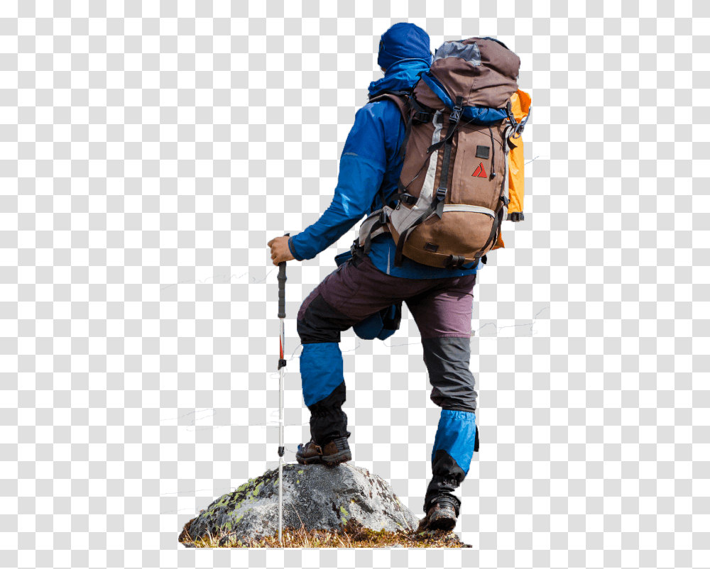 Hiker Clipart Hiker, Person, Backpack, Leisure Activities Transparent Png
