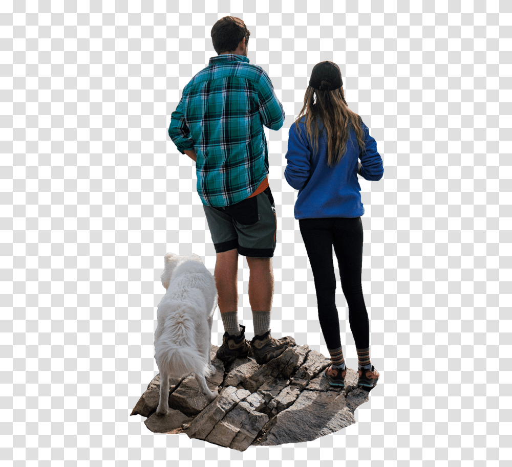 Hikers, Person, Shorts, Dog Transparent Png