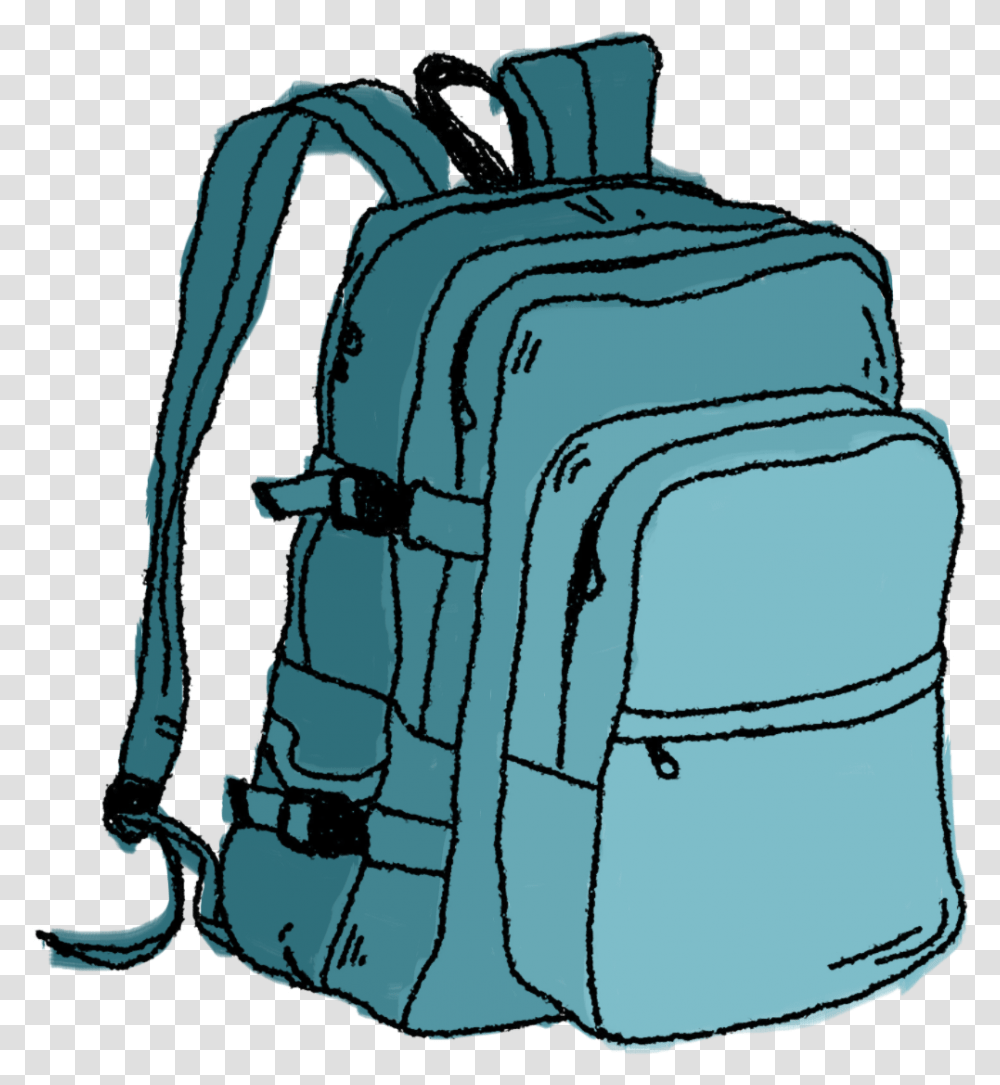 Hiking Clipart Background Backpack, Bag Transparent Png