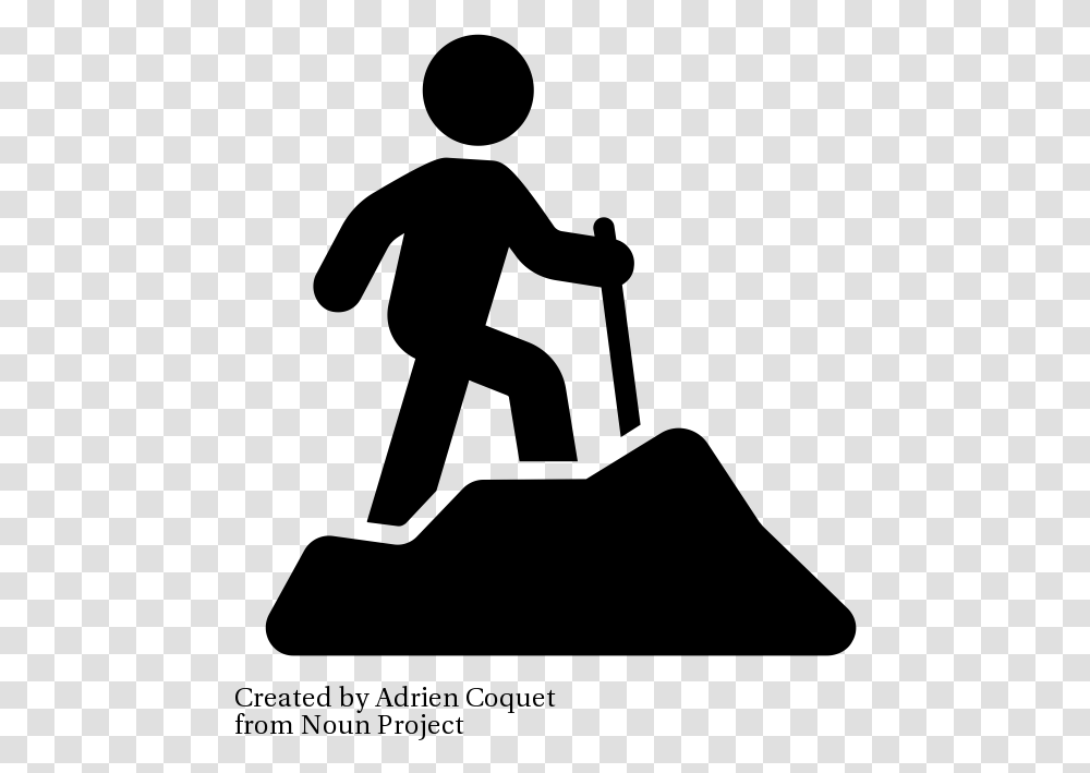 Hiking Icon People Hiking Icon, Gray, World Of Warcraft Transparent Png