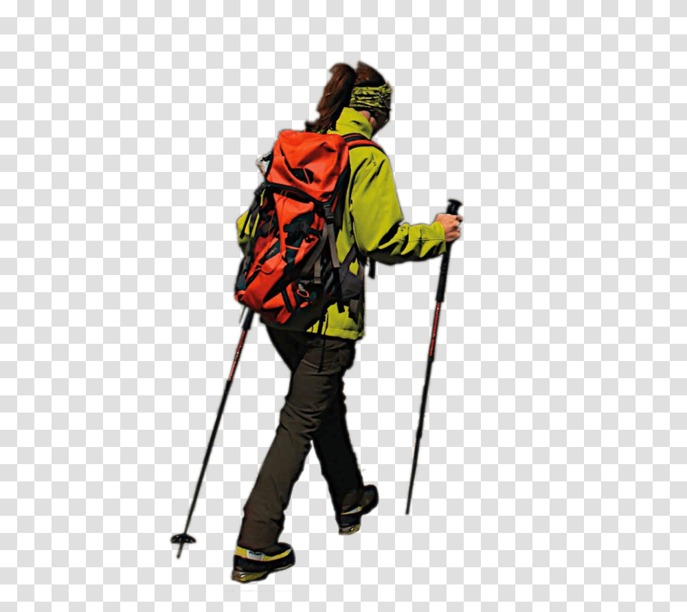 Hiking Image, Person, Human, Outdoors, Nature Transparent Png