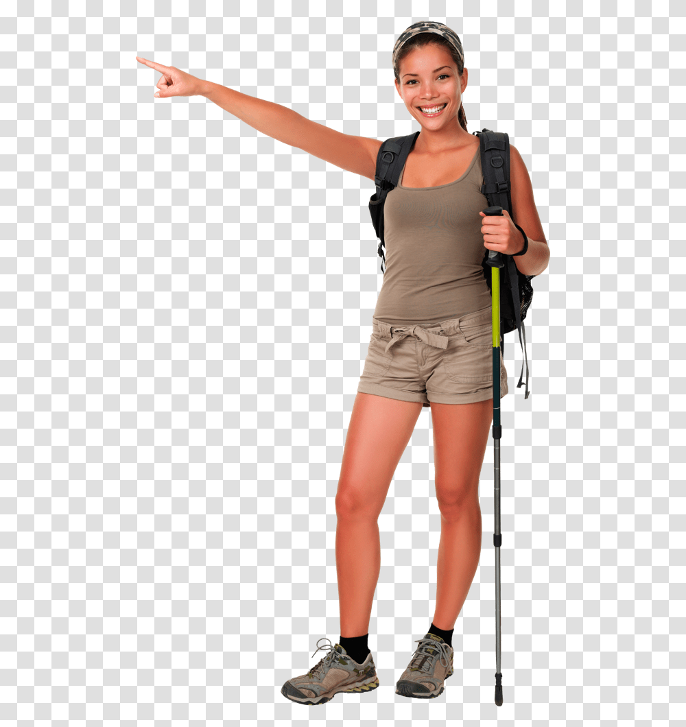 Hiking Pic Hiker, Shorts, Shoe, Footwear Transparent Png