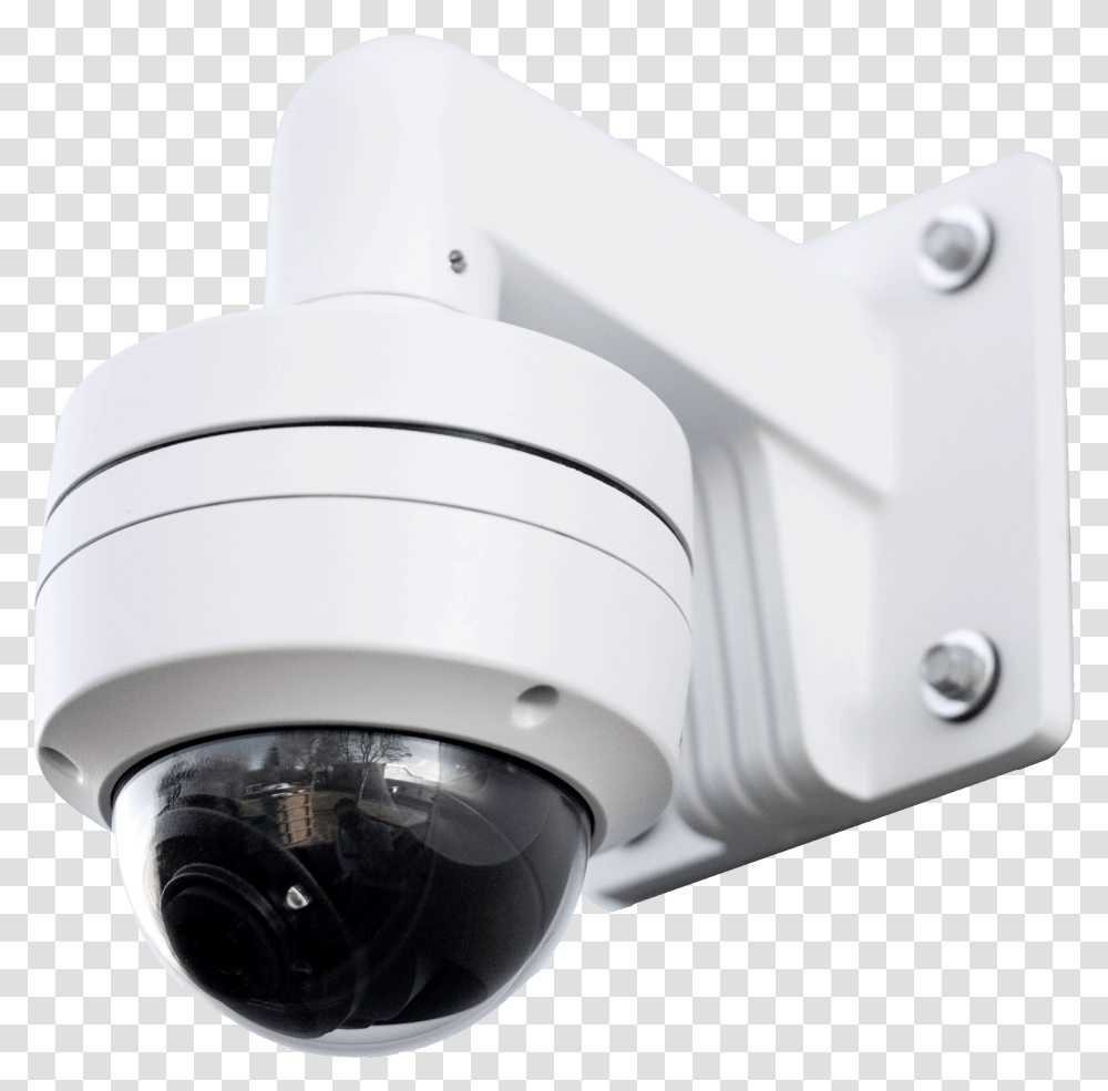 Hikvision Dome Cctv Camera Surveillance Camera, Helmet, Apparel, Light Transparent Png