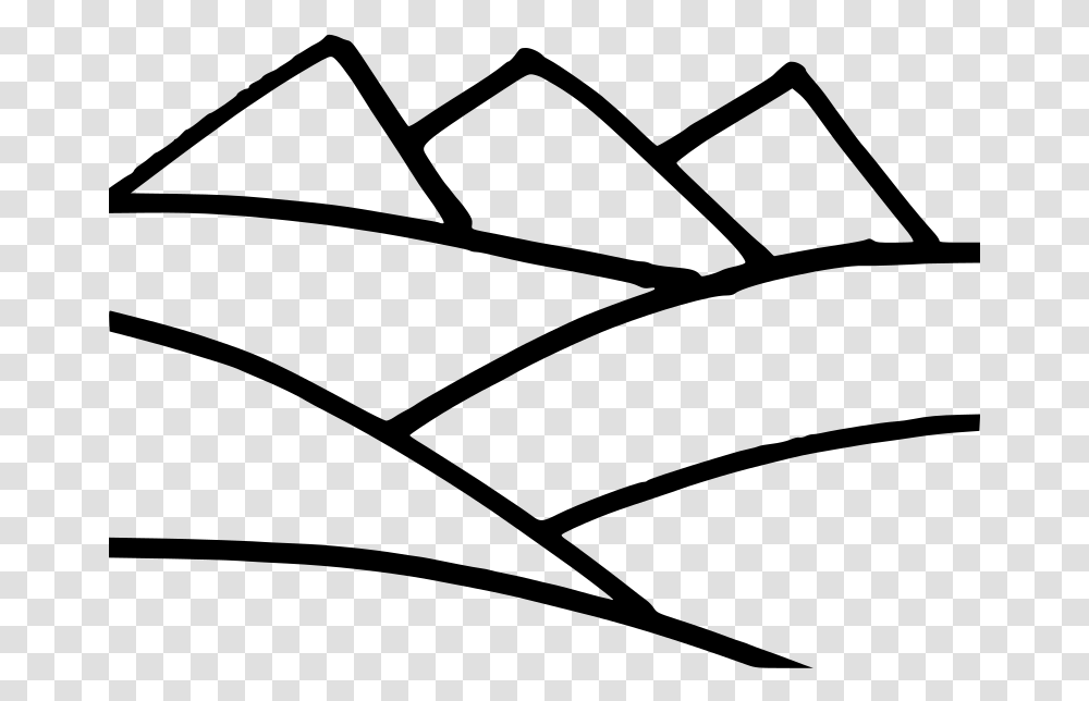Hill Clipart Black And White, Gray, World Of Warcraft Transparent Png