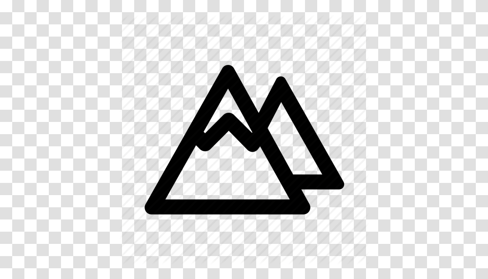 Hill Mountain Peak Pile Snow Icon, Triangle, Building, Architecture, Pyramid Transparent Png