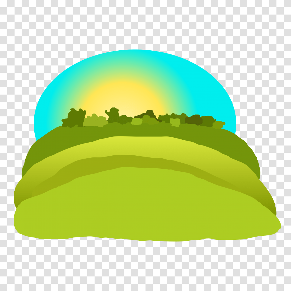 Hill View Clipart, Food, Plant, Baseball Cap, Lunch Transparent Png