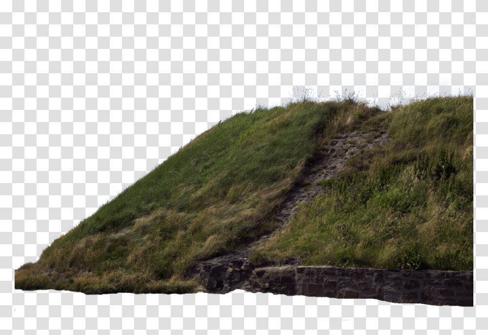 Hill With Grass Hill, Slope, Outdoors, Grassland, Field Transparent Png