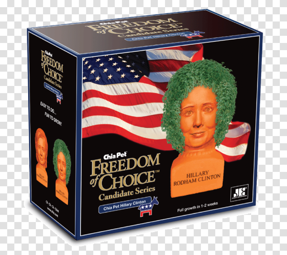 Hillary Chia Pet, Head, Person, Human, Label Transparent Png