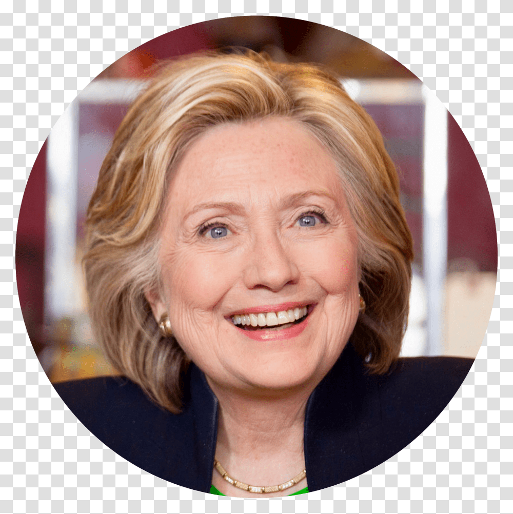 Hillary Clinton, Celebrity, Face, Person, Accessories Transparent Png