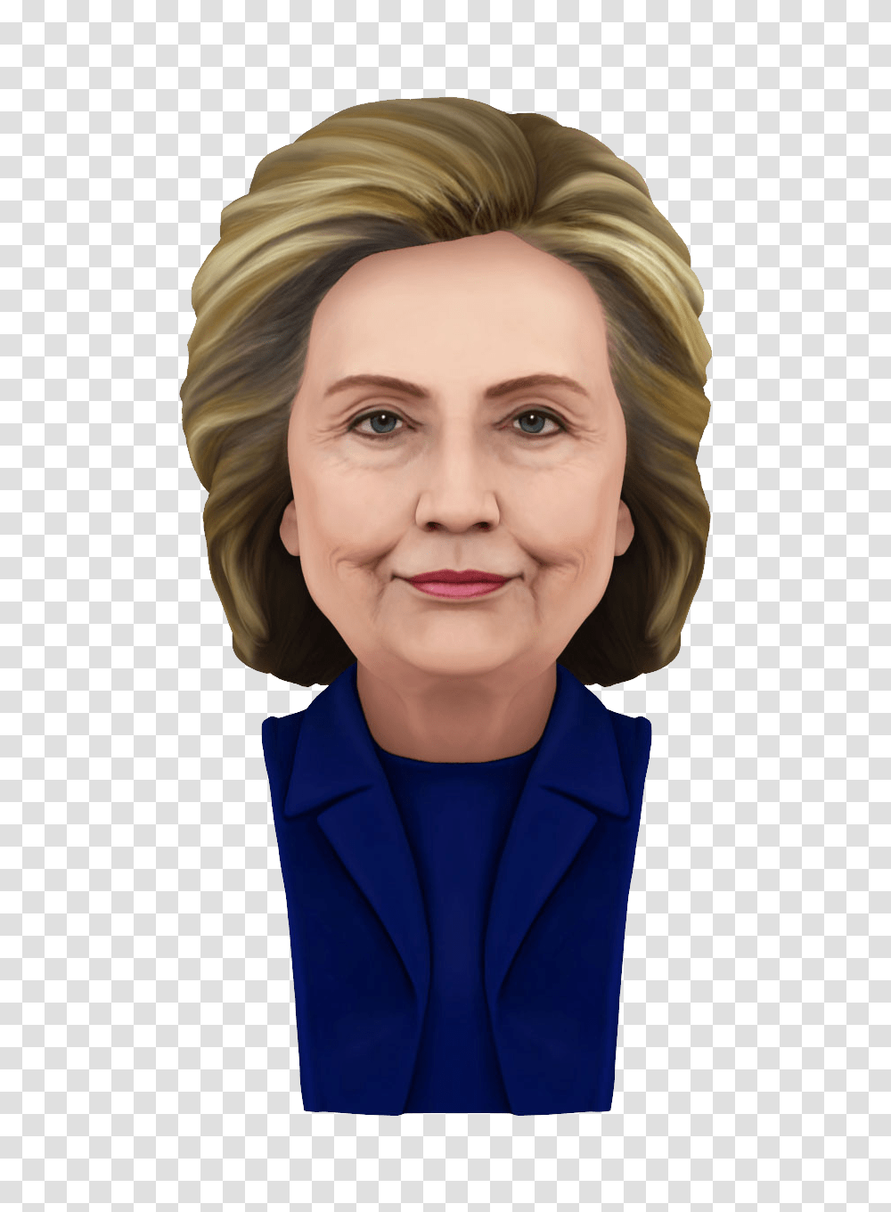 Hillary Clinton, Celebrity, Face, Person, Head Transparent Png