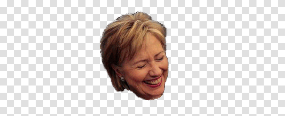 Hillary Clinton, Celebrity, Face, Person, Laughing Transparent Png