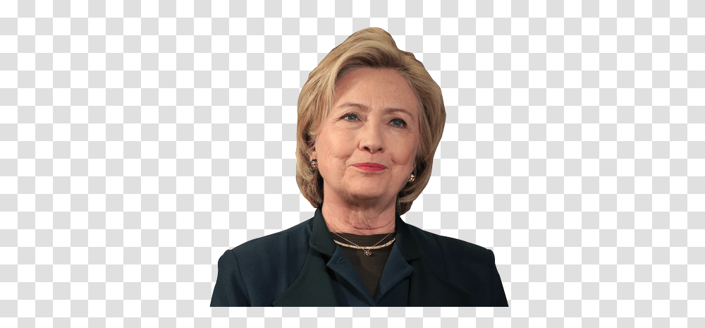Hillary Clinton, Celebrity, Face, Person, Necklace Transparent Png