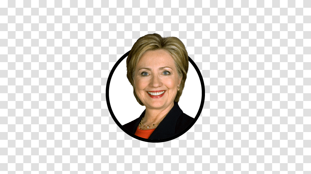 Hillary Clinton, Celebrity, Face, Person, Smile Transparent Png