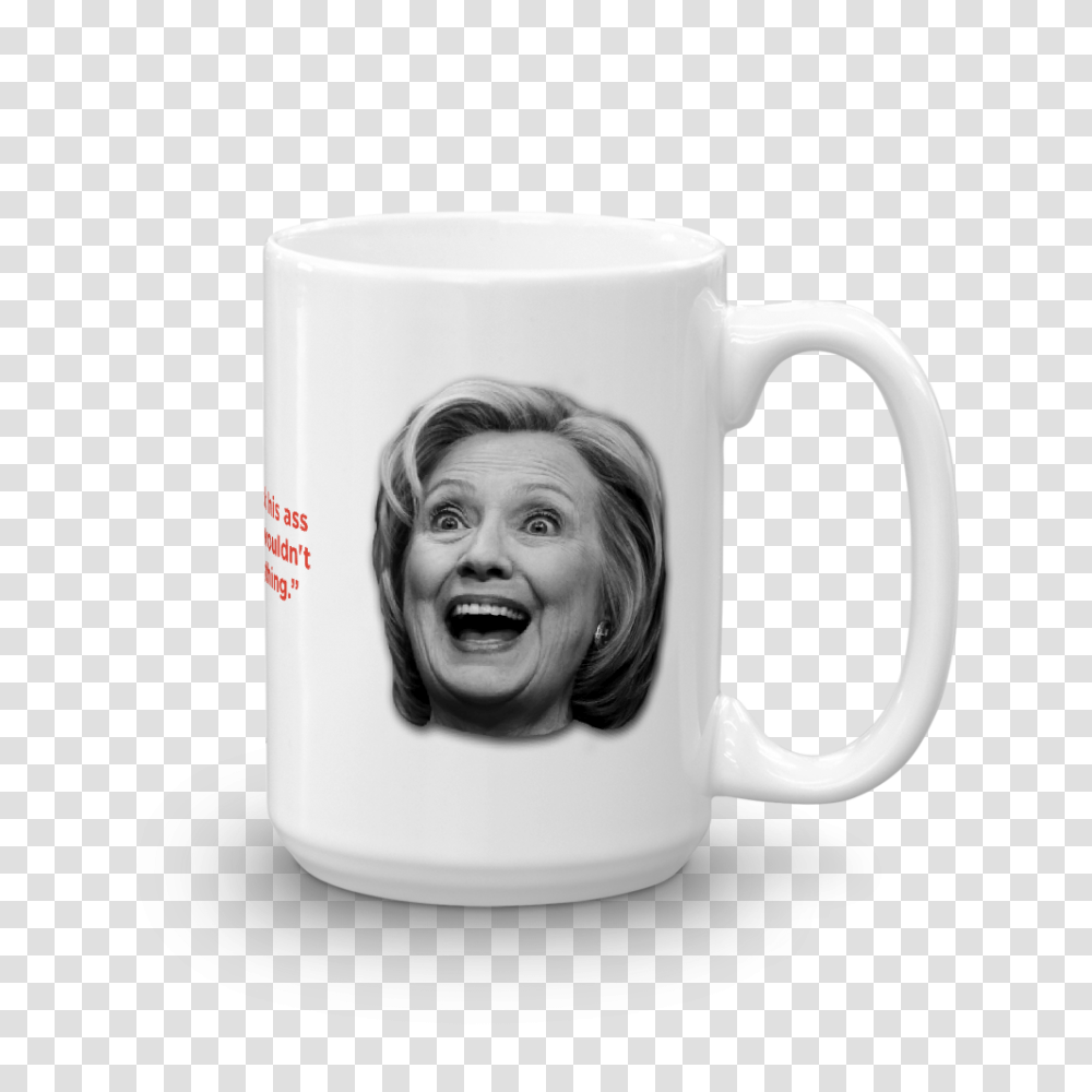 Hillary Clinton Coffee Mug Mugs Li, Coffee Cup, Tape, Person, Human Transparent Png