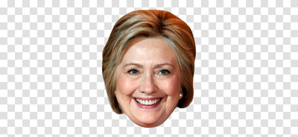 Hillary Clinton Face Hillary Clinton Face, Person, Head, Smile, Frown Transparent Png
