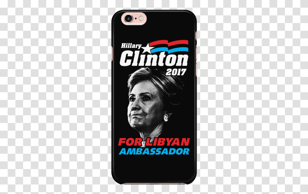 Hillary Clinton For Libyan Ambassador Smartphone, Magazine, Person, Human, Advertisement Transparent Png
