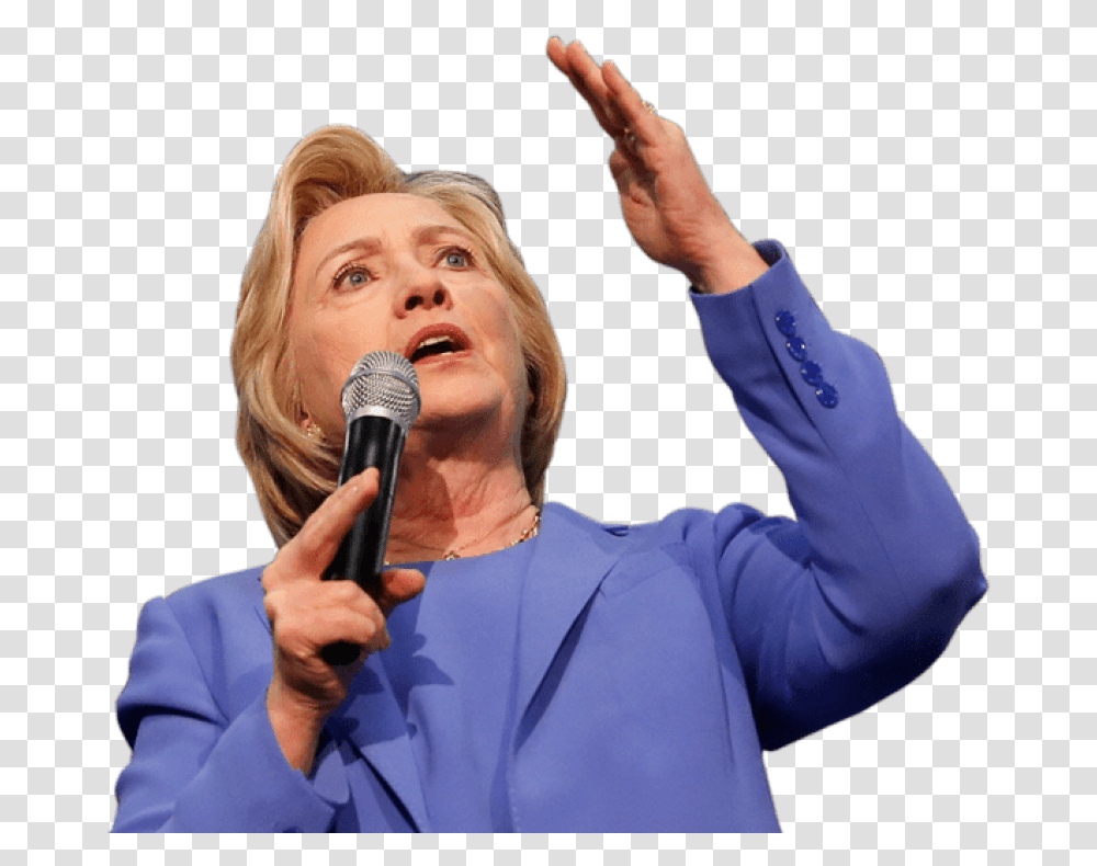 Hillary Clinton No Background, Audience, Crowd, Person, Human Transparent Png