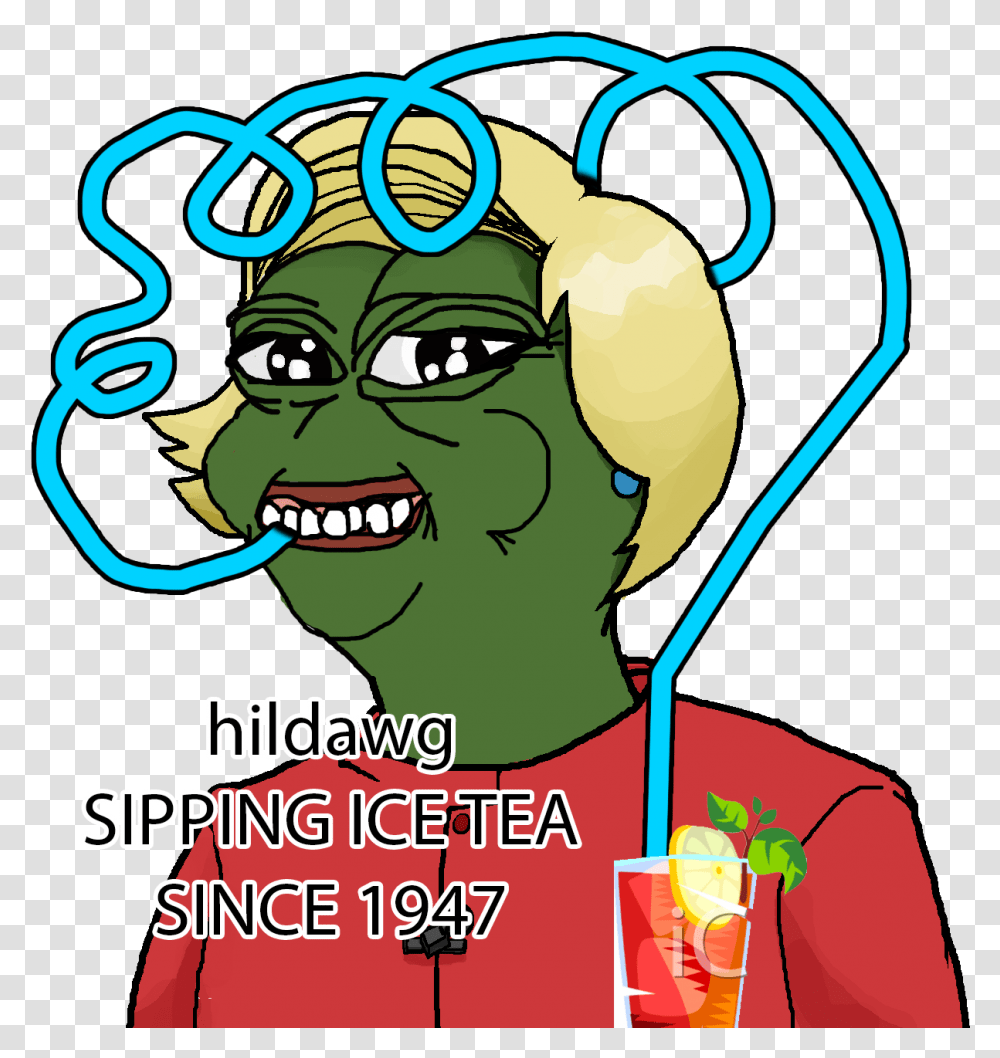 Hillary Clinton Pepe Meme, Poster, Advertisement Transparent Png